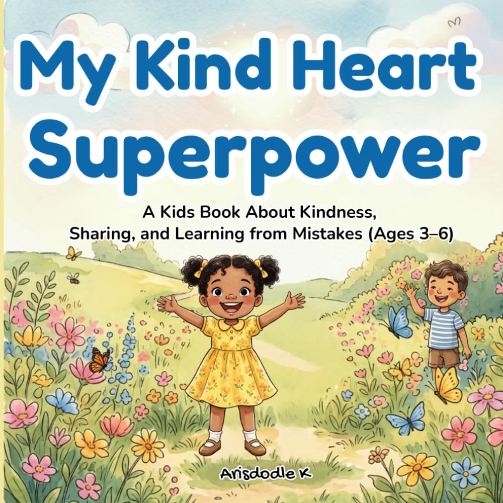 My Kind Heart Superpower: A Kids Book About Kindness, Sharing, and Learning from Mistakes (Ages 3–6)