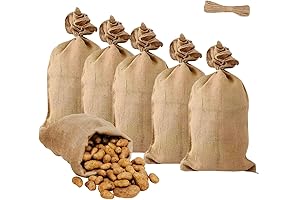 Premium Natural Burlap Potato Bag for Extended Vegetable Life