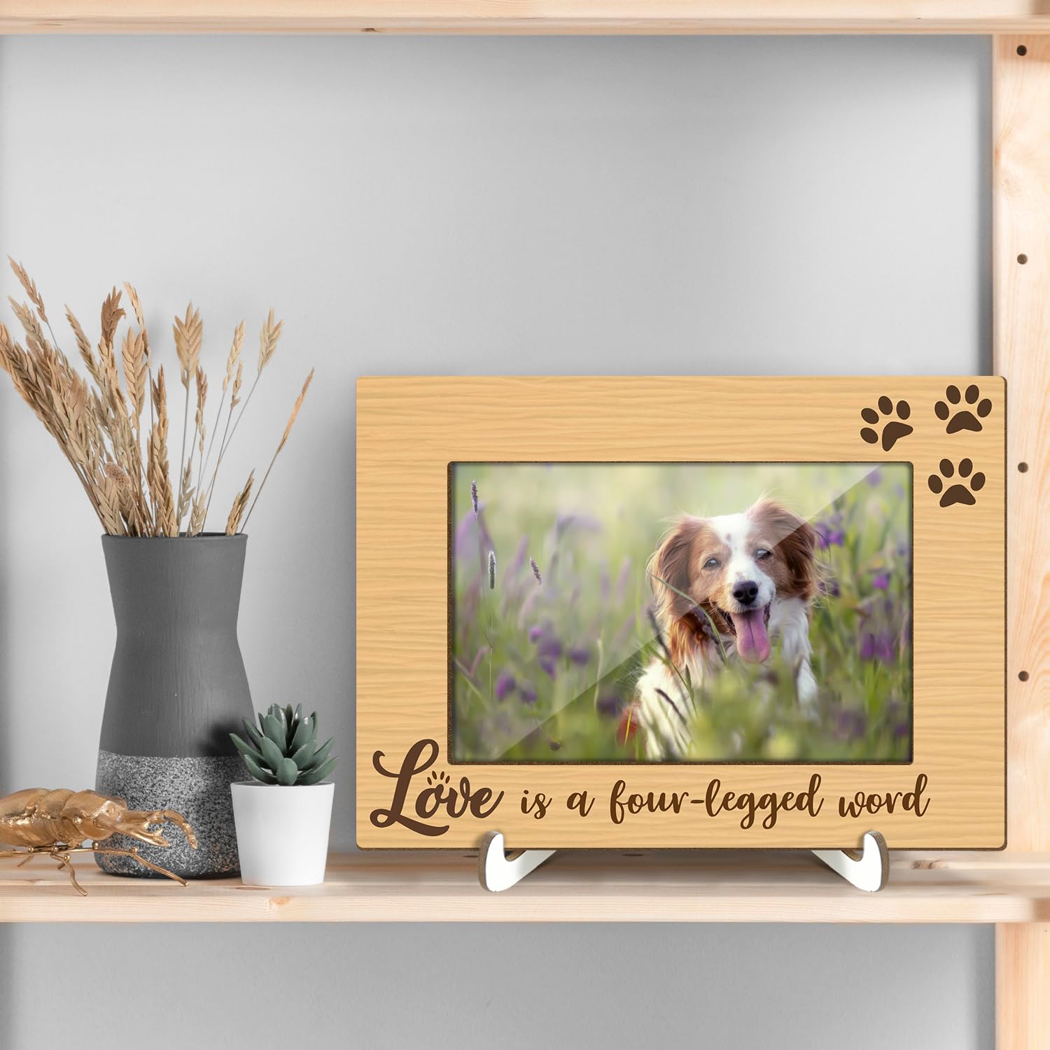 QYマステ10月新作♡Take a photo 6cm×5M PET★1350 Amazon.com - Dog Frame You Had Me at Woof Pet Dog Memorial