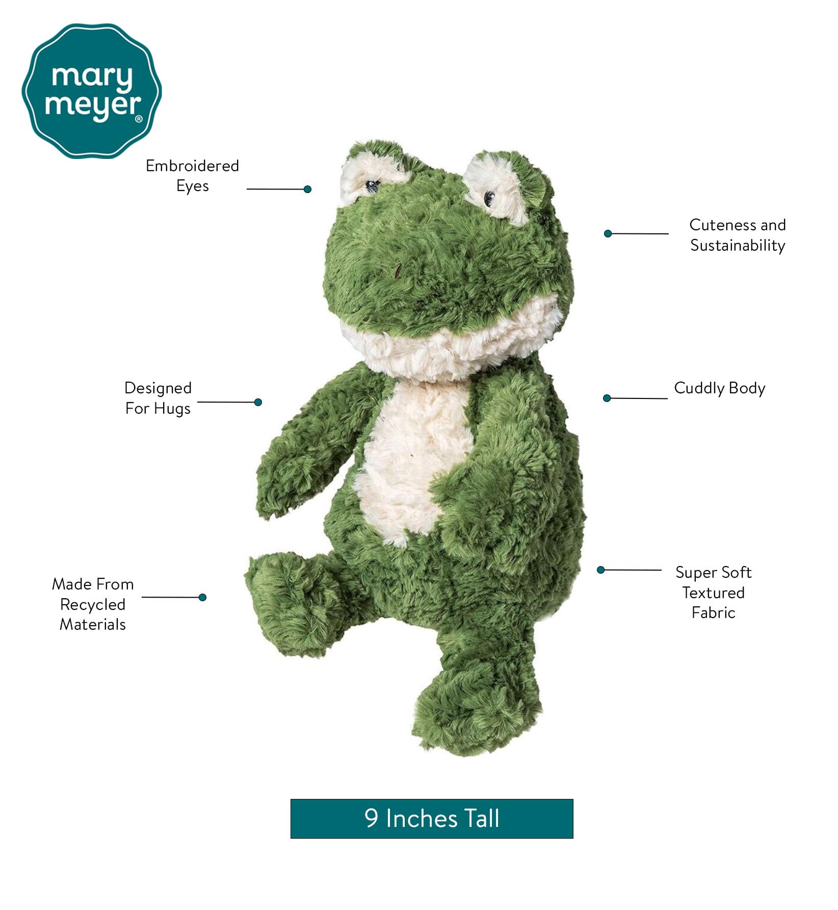Amazon.com: Mary Meyer, Frog Again Friends 12 Inch, 1 Each : Toys