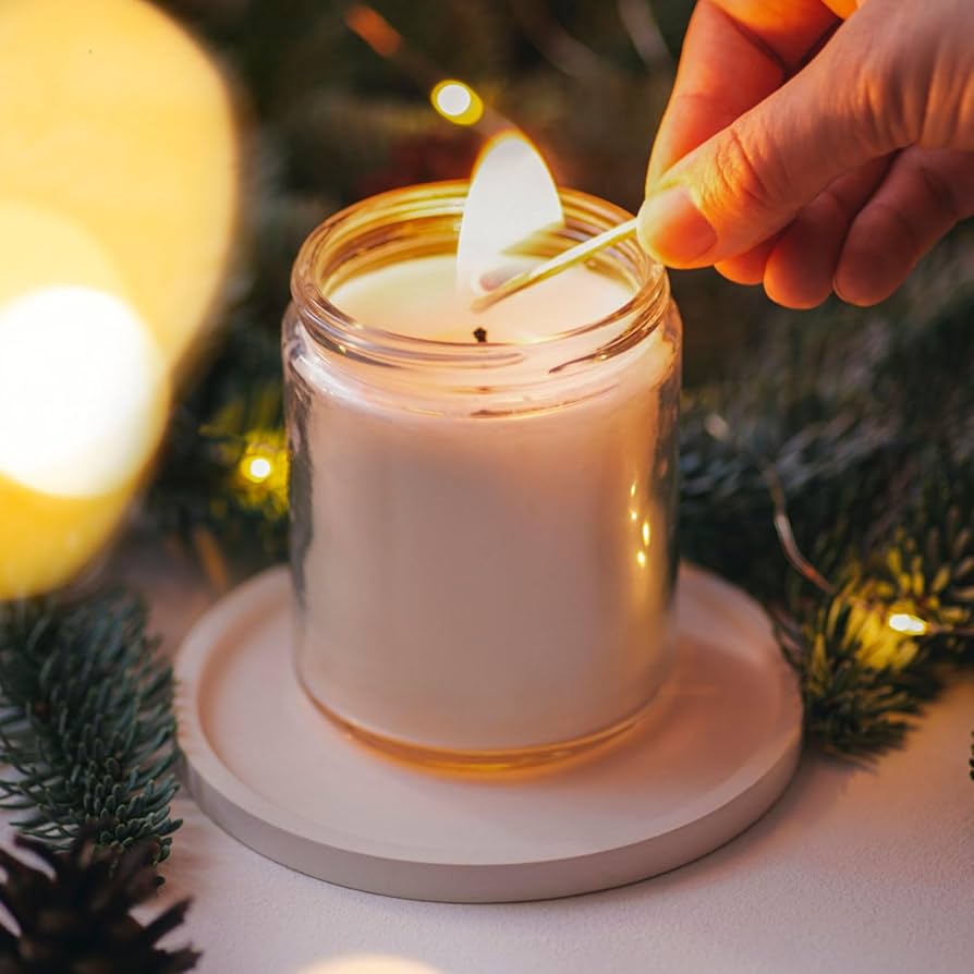 Stoppini Per Candele Naturali - 20 Pezzi In Cotone Organico Pre-Incerati, Lunghezza 10 Cm, Per Candelieri Fai Da Te, Senza Fumo Nero - Foto 10