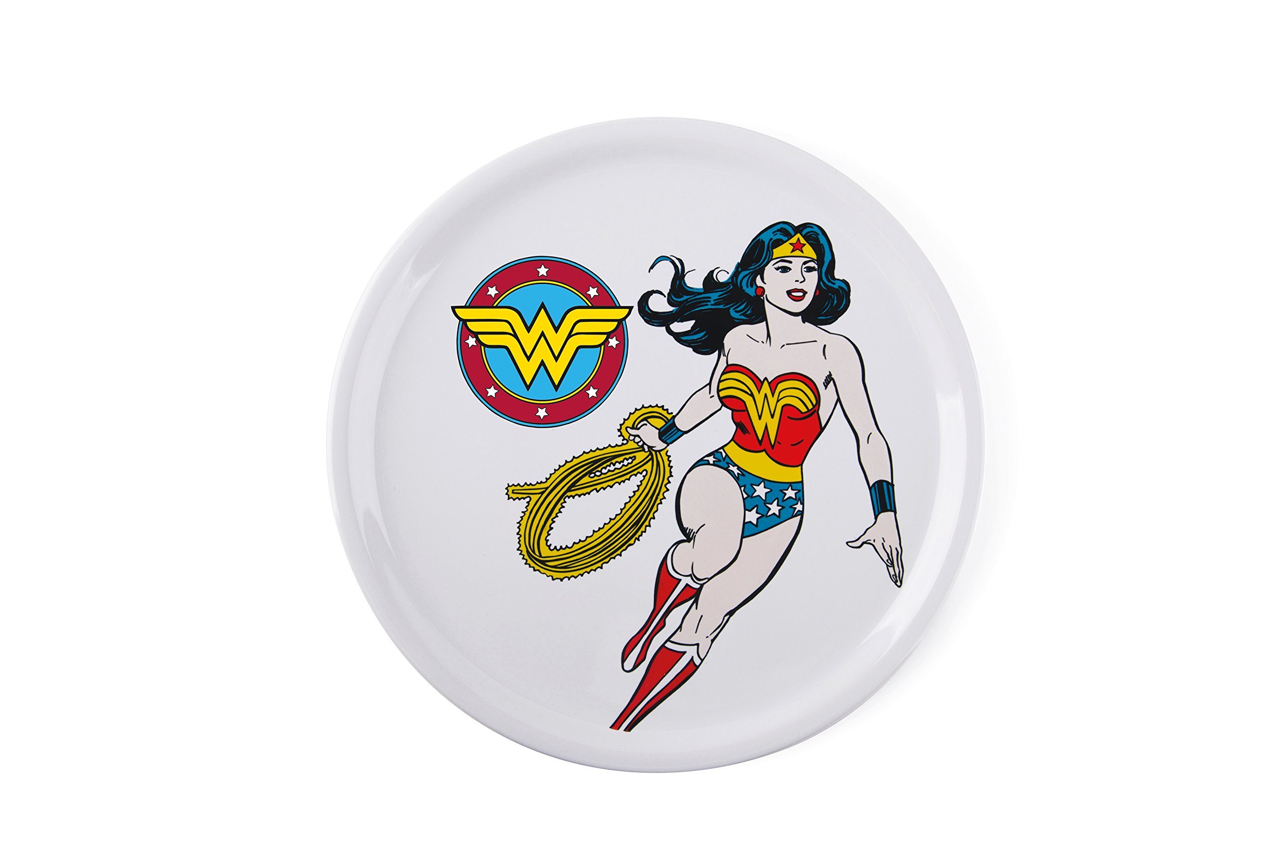 Excelsa Pizza Dish Wonder Woman Bianco