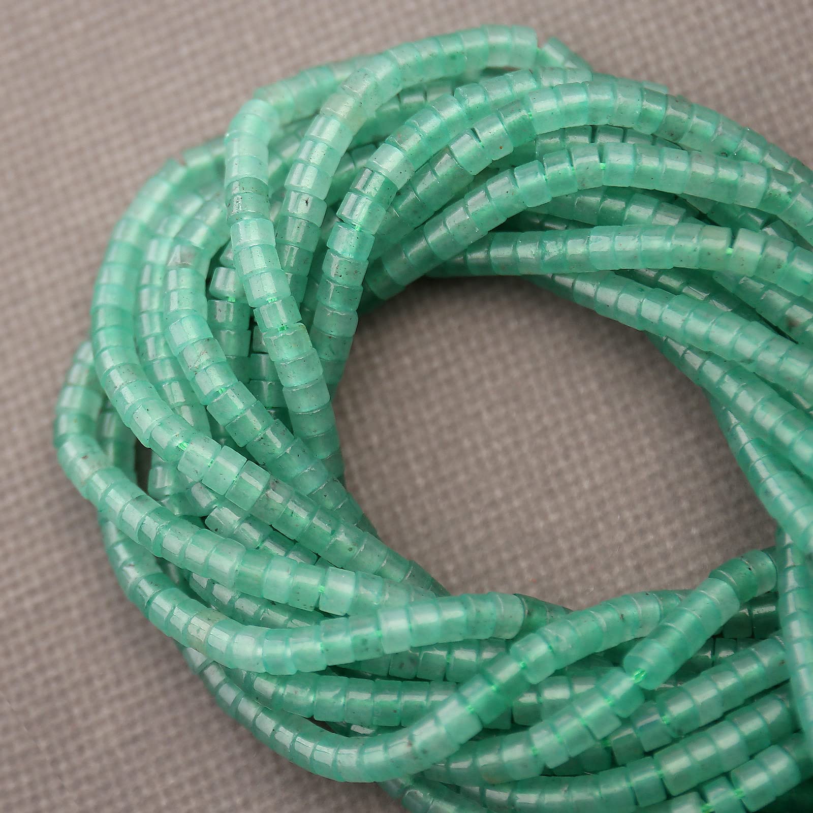 Lot De 155 Perles D'espacement En Pierre Semi-précieuse En