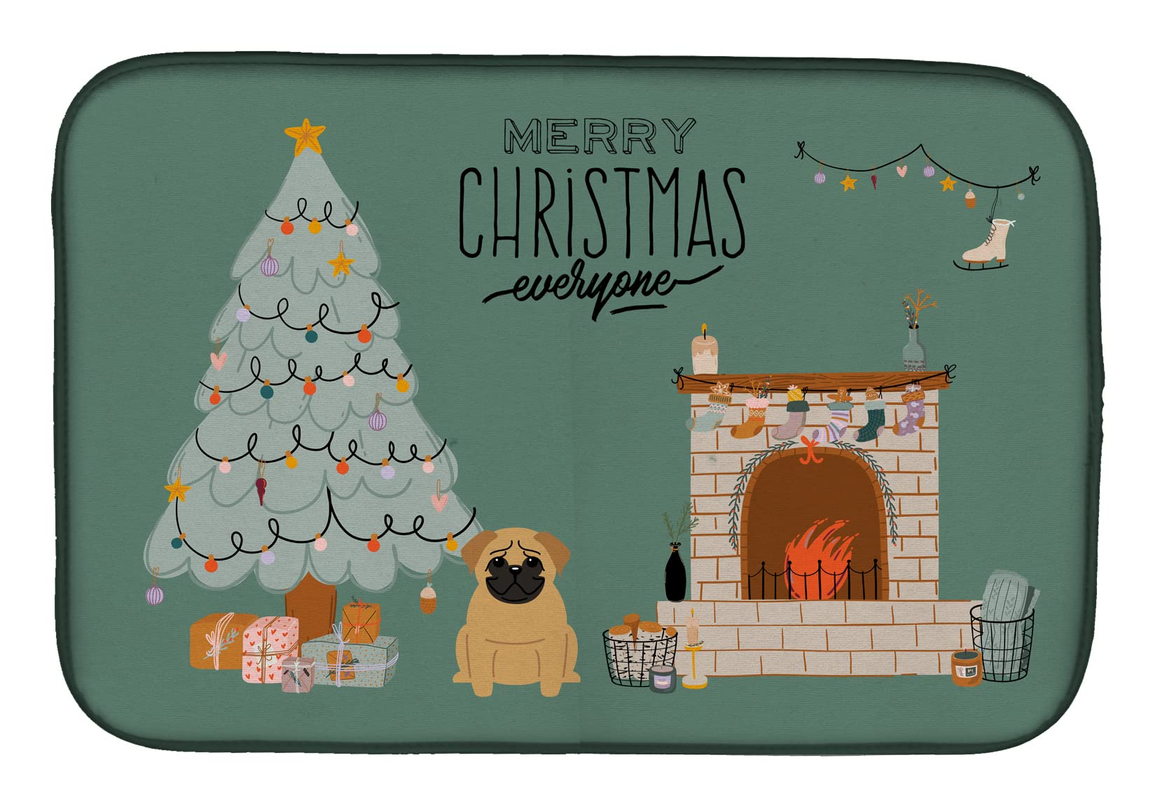 Tapis de séchage carlin Caroline's Treasures CK7570DDM pour protéger votre plan de travail