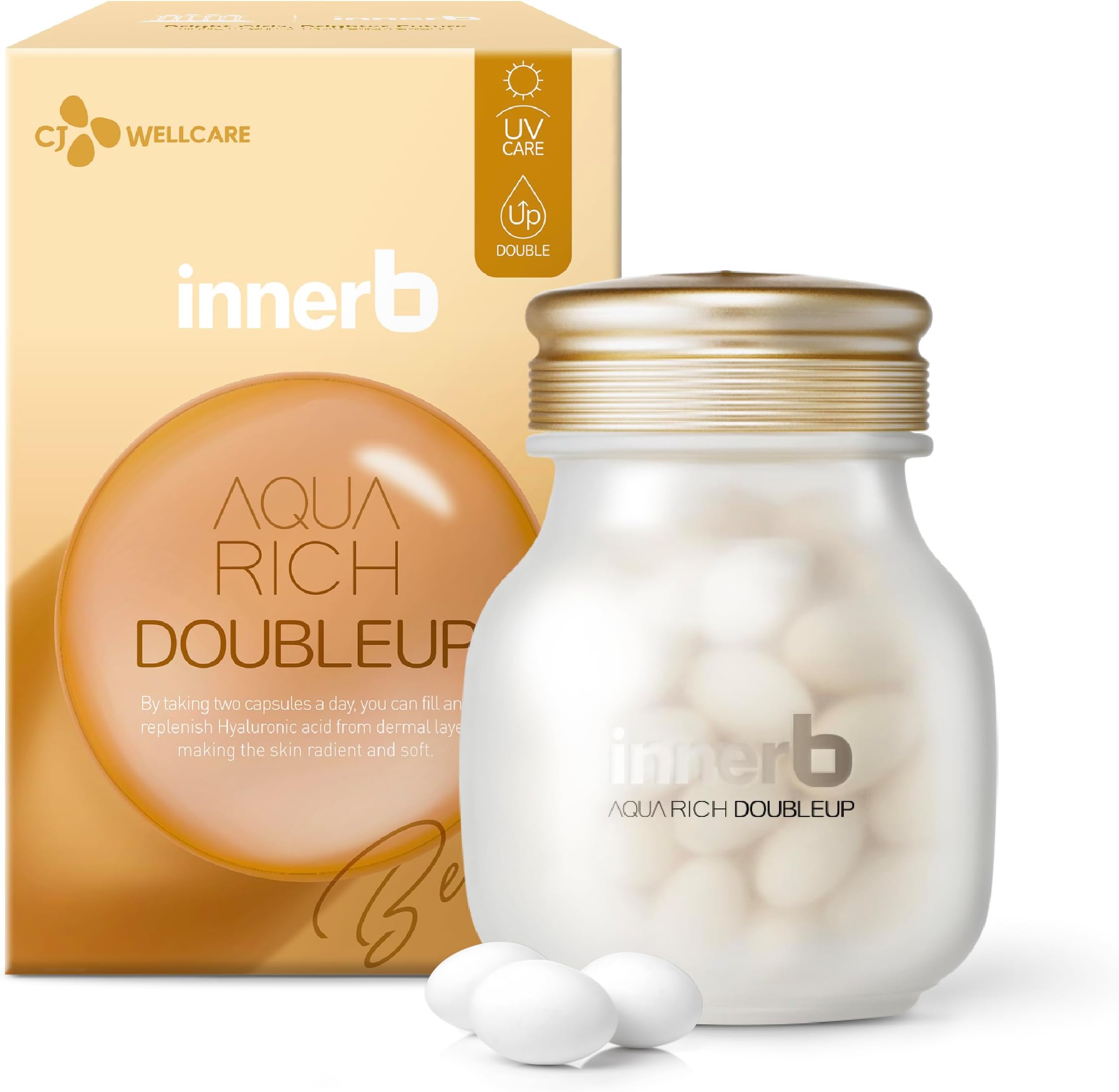 CJwellcareInnerb Aquarich 500mg 56capsule for 4week / Inner Beauty