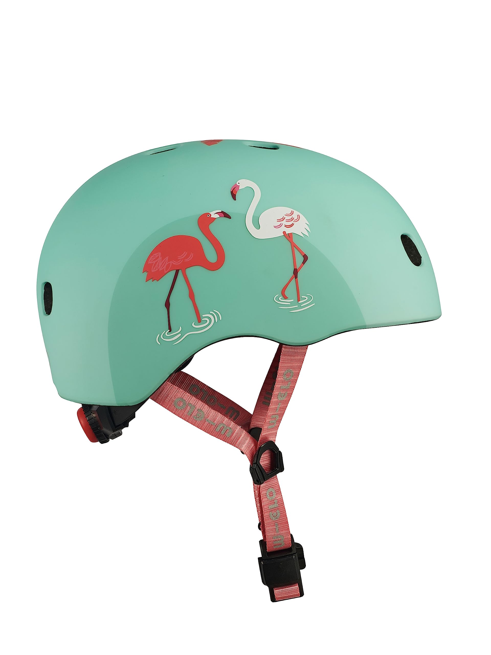 Micro® | Casco per Bambini per Monopattino o Bicicletta | Luce Posteriore di Sicurezza a 3 Posizioni | Ultralight 250 Grammi | Chiusura Magnetica | Bambini e Ragazze