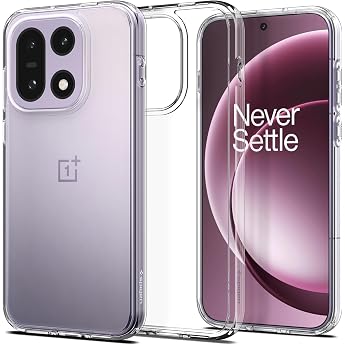 Spigen OnePlus 15 Ultra Hybrid Case - Crystal Clear
