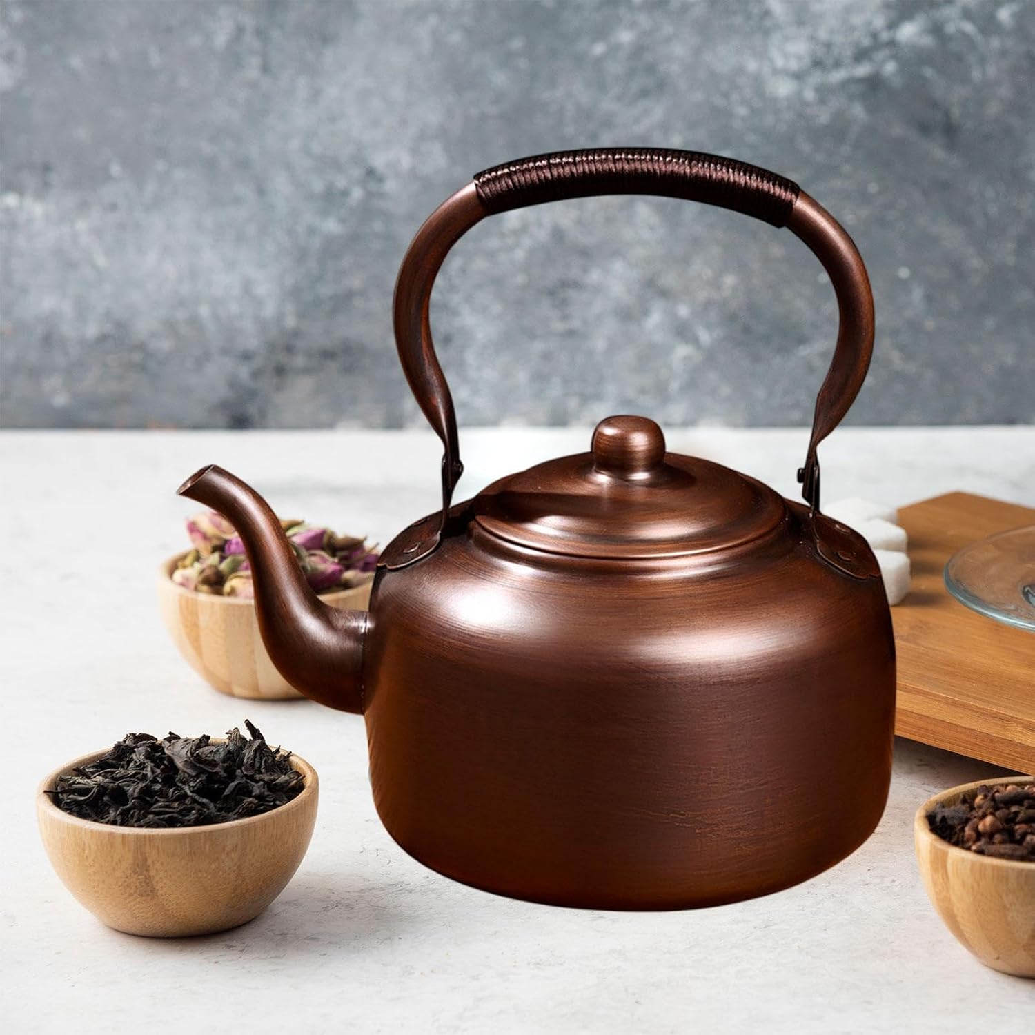 Tea Kettle Solid Copper Tea Pot Hot Water Kettle for Liberia Ubuy