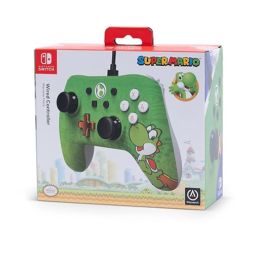 Vista 10 de PowerA Wired Yoshi Gamepad Controller for Nintendo Switch