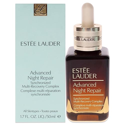 Estee Lauder Complejo de recuperación múltiple sincronizado de reparación nocturna avanzada, unisex, 1.7 onzas