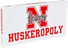Late for the Sky Huskeropoly – University of Nebraska Property Trading Board Game, Family College Edition for 2-6 Players, Ages 8+, Tailgate and Game Night Gift for Fans and Alumni