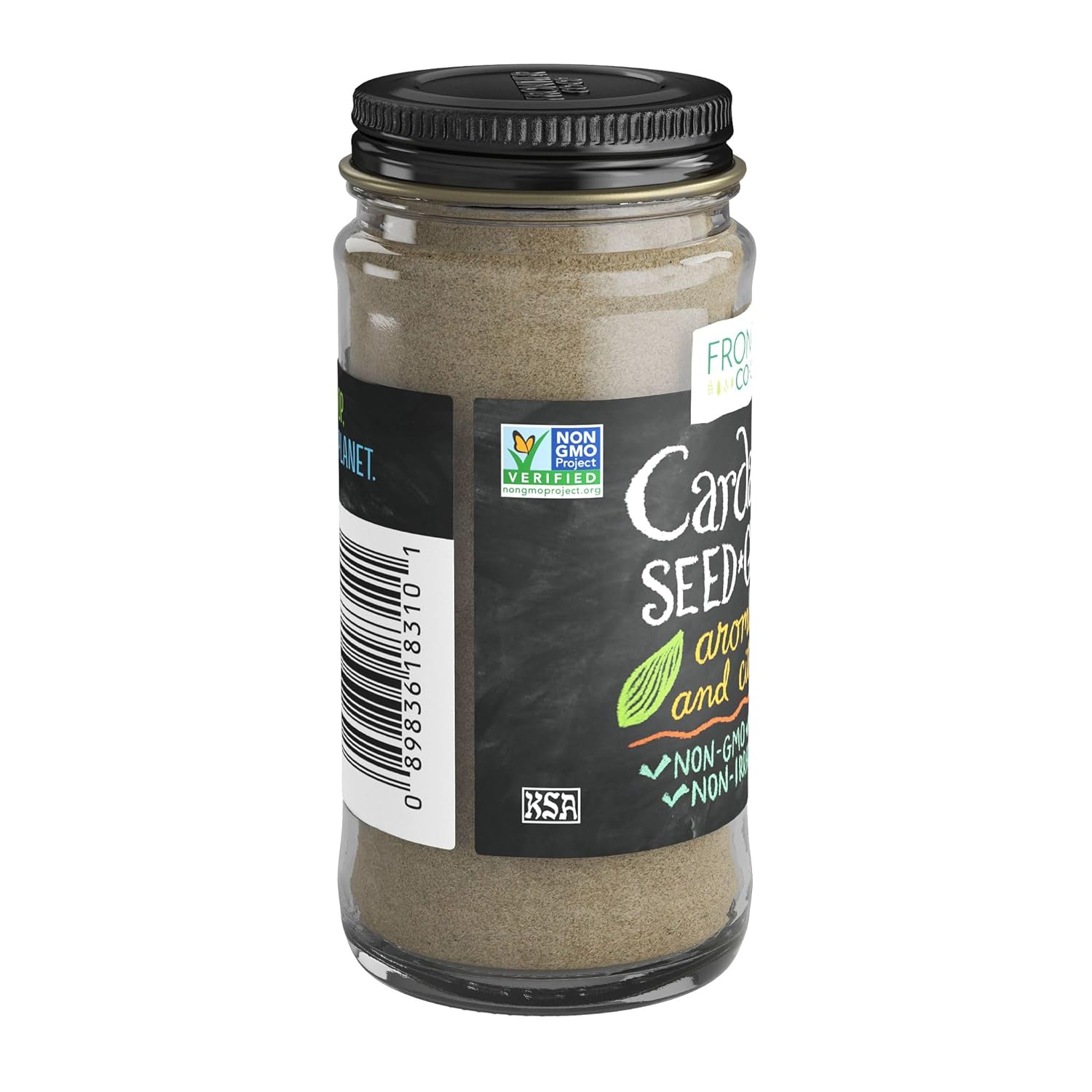 Frontier Co-op Decorticated Cardamom Seed Powder, 2.11 oz