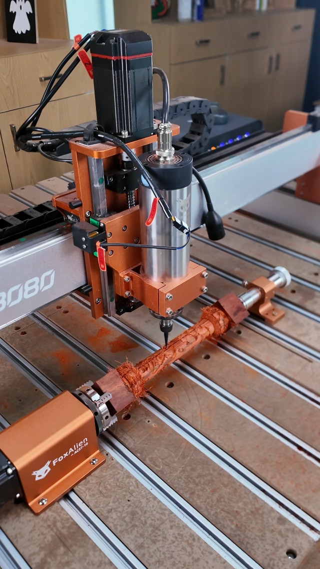 FoxAlien 4th Axis Rotary Module for Masuter 3S, XE-Ultra, XE-PRO