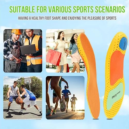 Miniatura 7 de Plantillas de zapatos con soporte de arco para mujeres y hombres, plantillas para fascitis plantar que reducen la fatiga, plantillas de pies planos