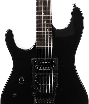 Kramer Nightswan Floyd Rose Left Handed, Jet Black Metallic