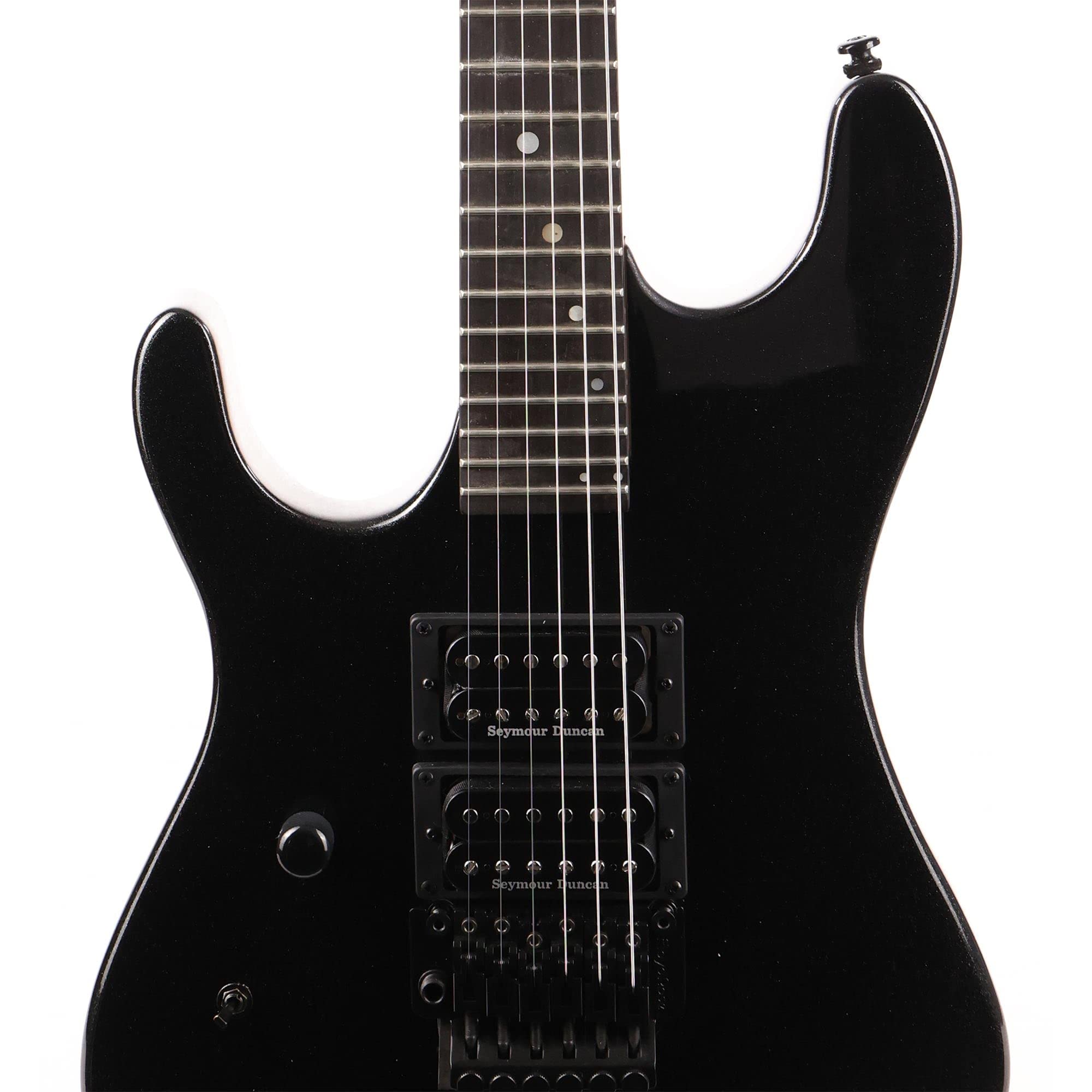 Amazon.com: Kramer Nightswan Floyd Rose Left Handed, Jet Black