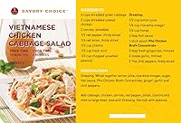 Vista 3 de JMA Shop Savory Choice Pho Concentrado líquido de caldo, pollo (16 paquetes, 0.59 onzas cada uno)