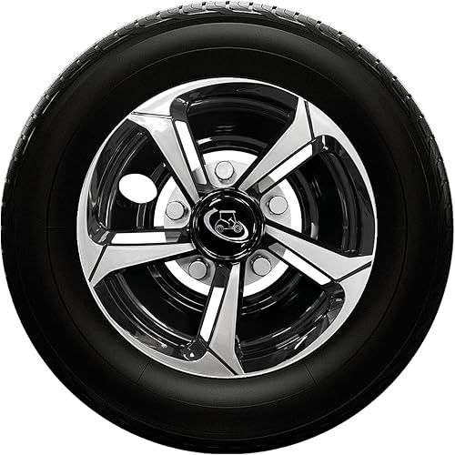 Miniatura 4 de Fundas para ruedas de carrito de golf, tapas de cubo para EZGO, Club Car, Yamaha Most Golf Cart - 8 pulgadas, juego de 4, tapa de cubo de carrito de