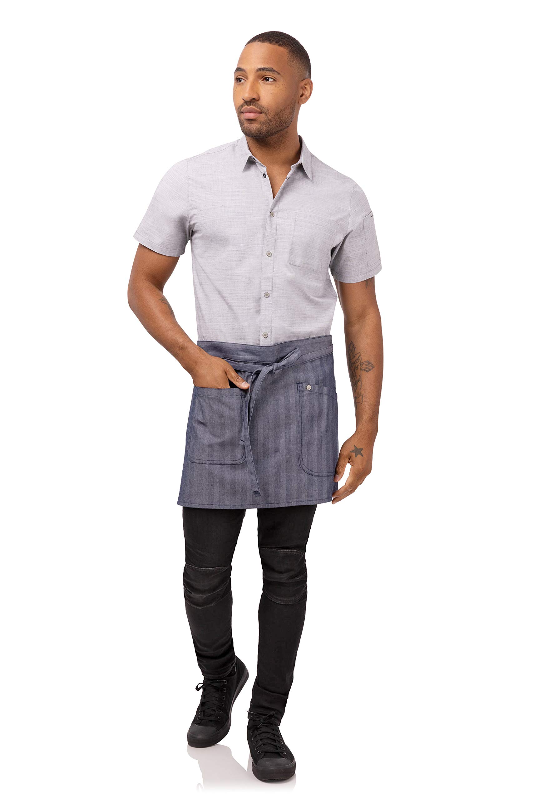 Chef Works Seattle Half Bistro Apron Delantales Unisex adulto (Pack de 1)