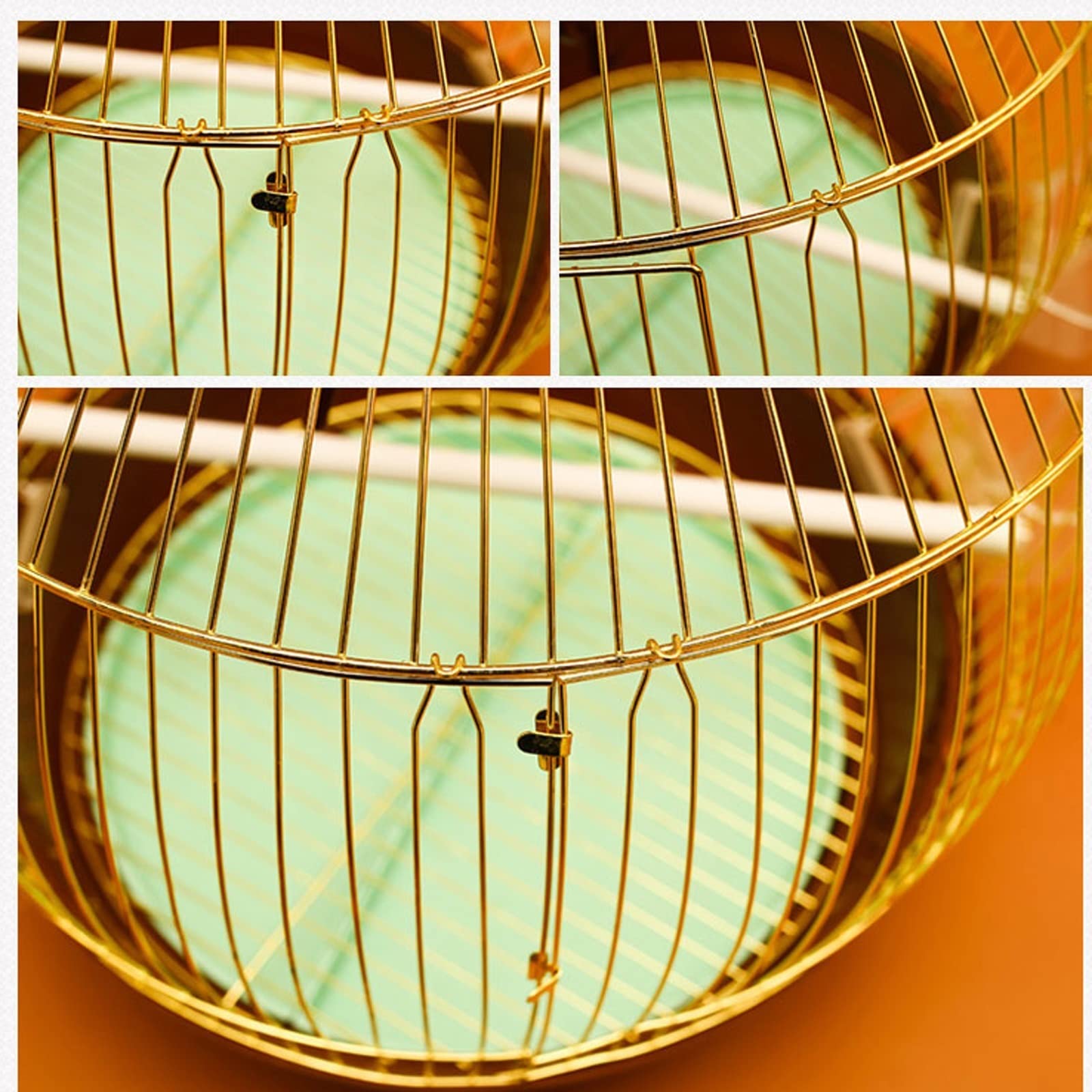 Klatki Dla Ptaków Klatki Dla Ptaków Klatka Dla Ptaków, Papuga Metalowa Klatka Dla Ptaków Duża Stal Nierdzewna Galwanizacja Szpak Peonia Żelazna Klatka Dla Papugi Klatka Dla Papugi, B