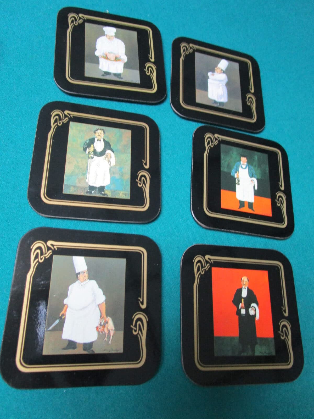 Cooks and Waiters DE LA Belle Epoque by Guy Buffet Nib [*Compatible with Coaster]