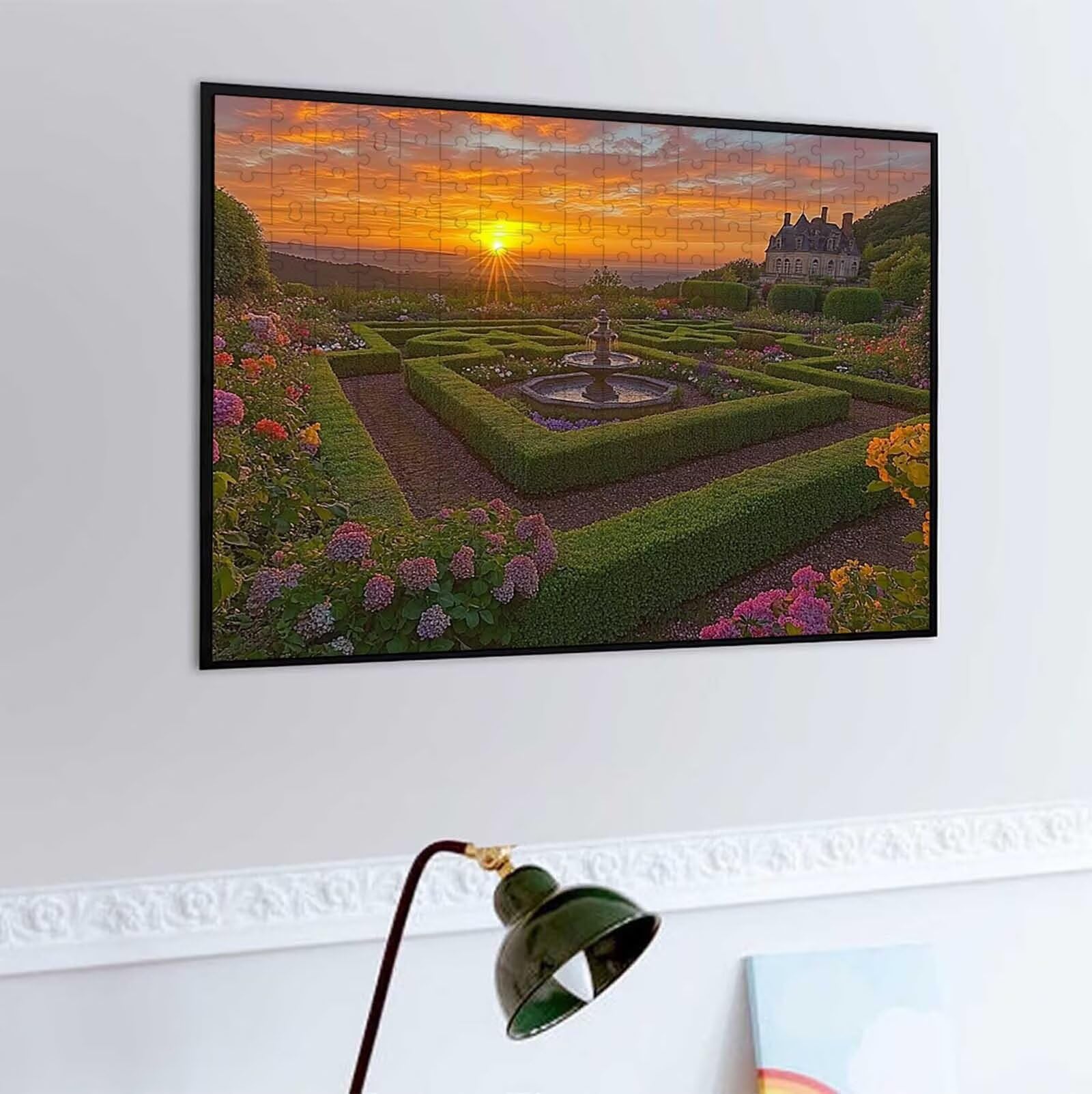Puzzle dla dorosłych - Puzzle 2000 elementów - żółta wieża Eiffla Dorośli i dzieci od 14 lat Premium Pzzles Pzzles dla Adltes gra edukacyjna wyzwanie zabawka prezenty 2000 elementów PjY1067 G-C