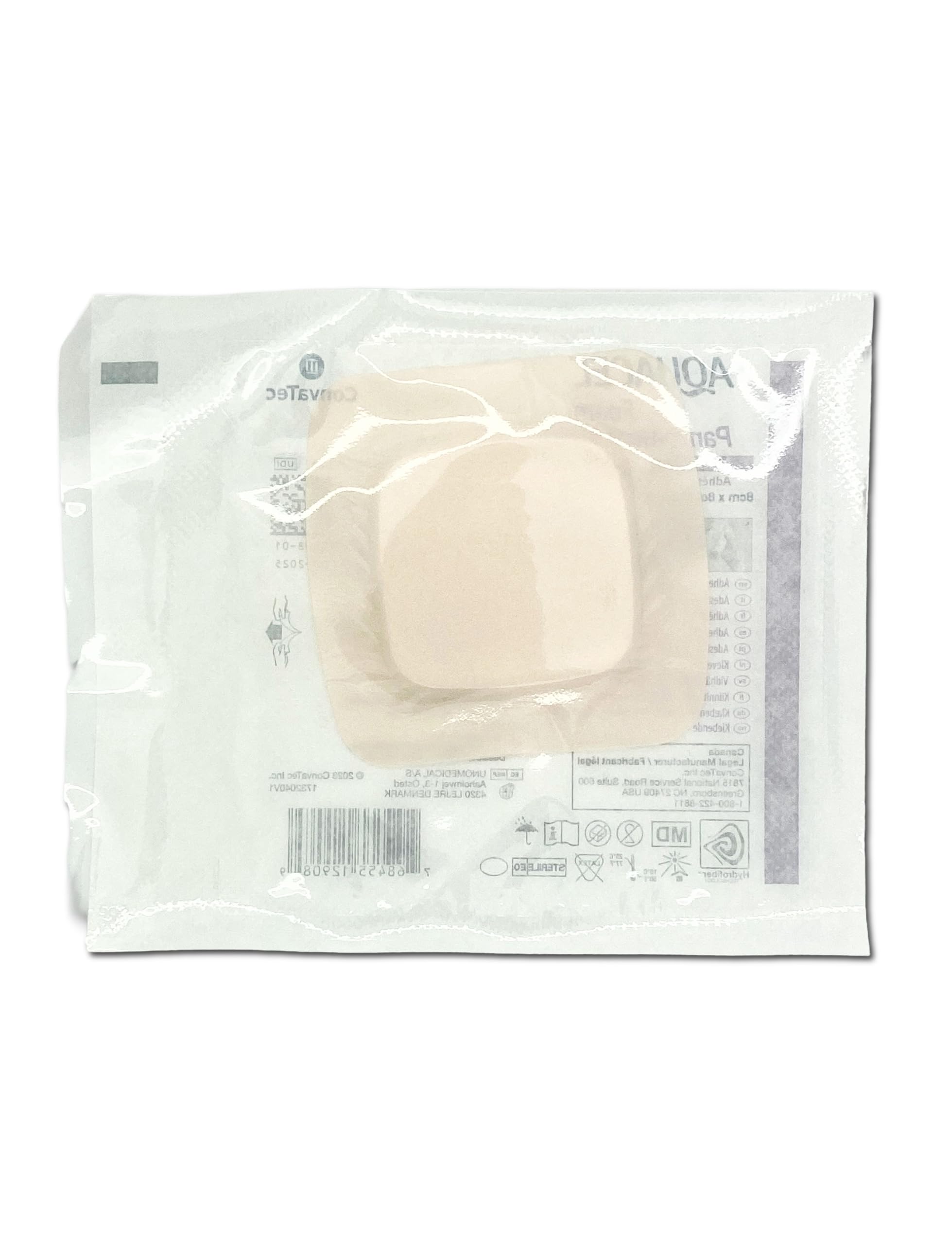 AQUACEL Foam samoprzylepny opatrunek 8 x 8 cm