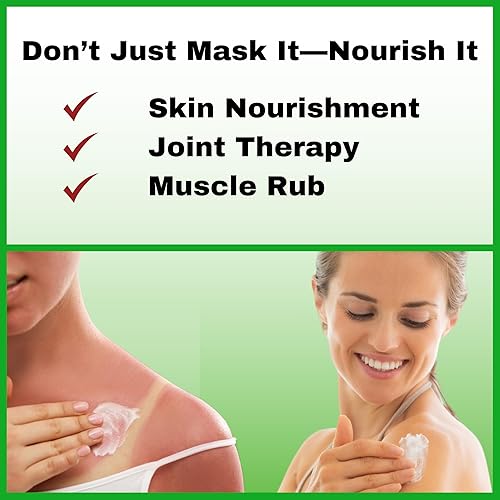 Miniatura 7 de Grace Harbor MSM Cream Original Masaje diario para piel, músculos y articulaciones con leche de cabra, aceites esenciales y MSM Terapia de