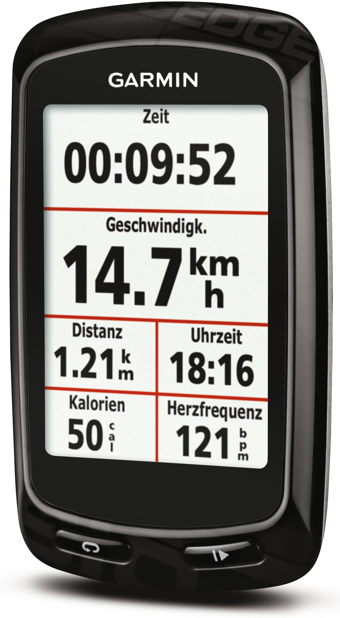 Garmin Edge 810 GPS Radcomputer inkl. Herz- und Trittfrequenzsensor