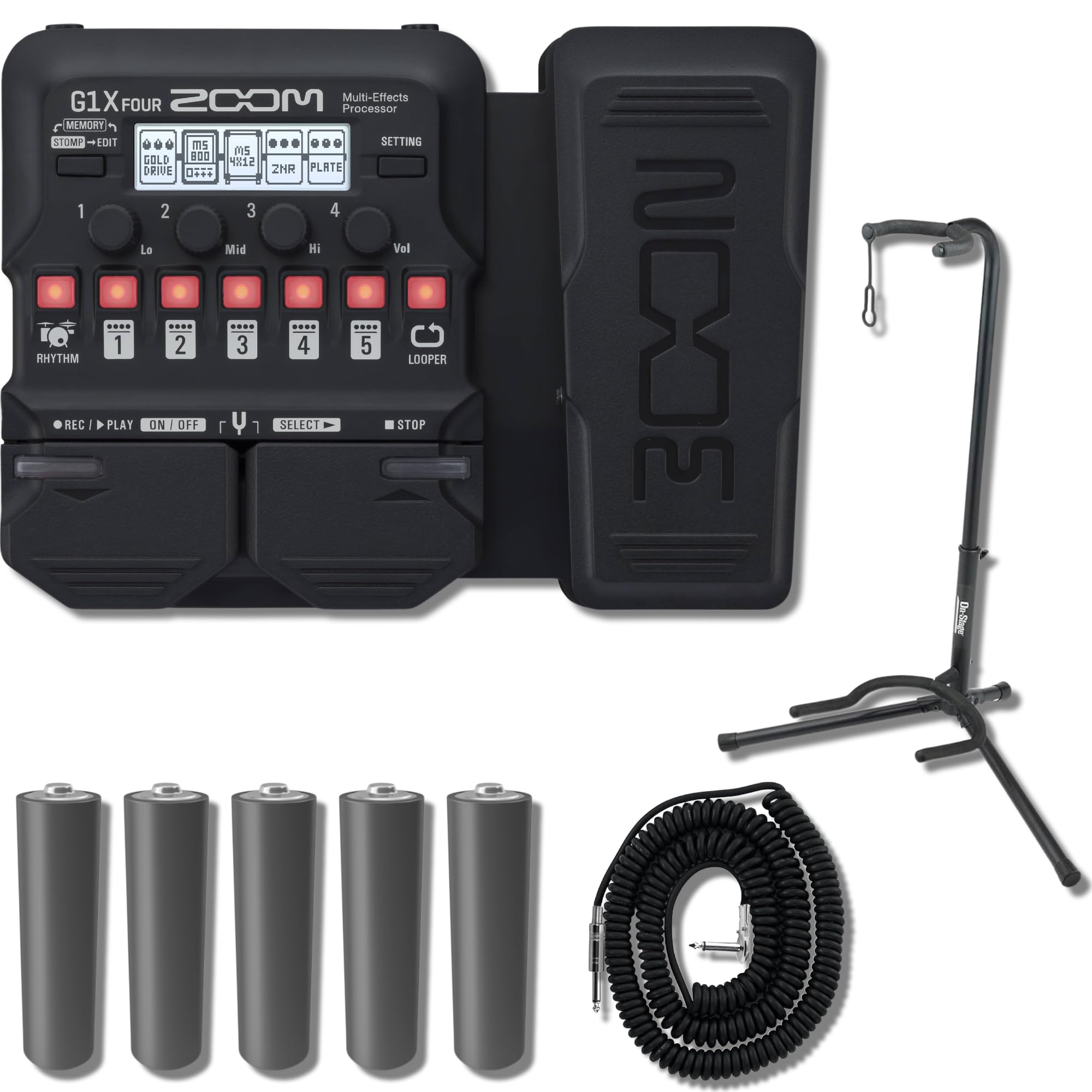 Amazon.com: Zoom G1X Four Guitar Effects Processor w/Built-In