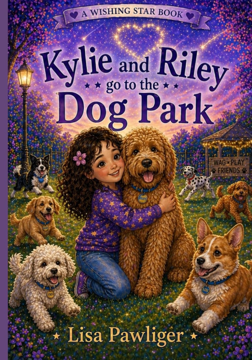 Kylie and Riley Go to the Dog Park (Wishing Star)