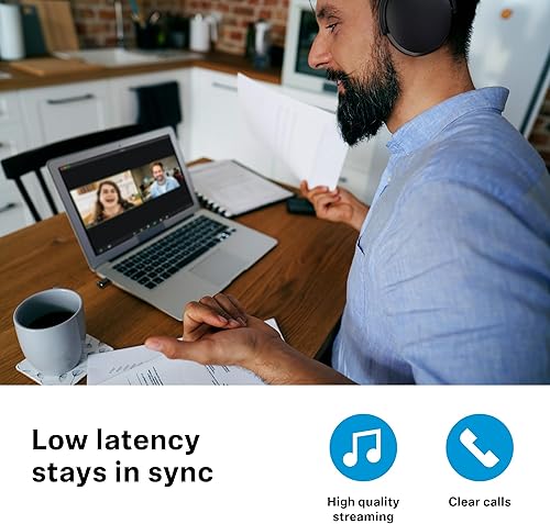 Miniatura 6 de Sennheiser ACCENTUM - Audífonos inalámbricos Bluetooth  Batería de 50 horas, audio, cancelación de ruido híbrida (ANC), comodidad durante todo el