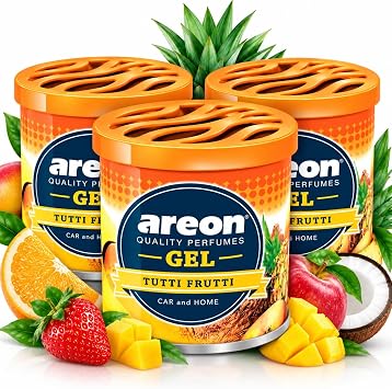 Areon Gel Can Tutti Frutti Araç Bardaklık Kokusu