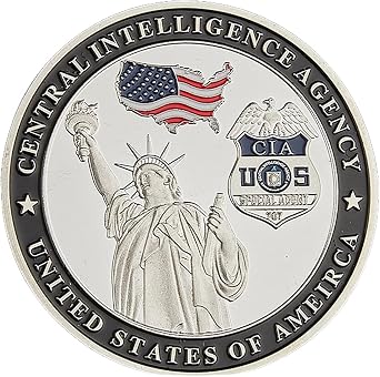 Bemvp Us Statue of Liberty Souvenirs Silver Plated Coin of the Usa Bald Eagle Challenge Coins Commemorative Coin