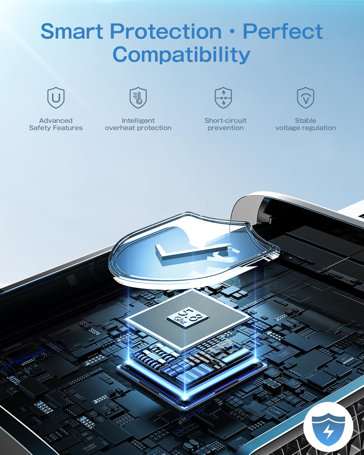 Adaptador CarPlay inalámbrico para iPhone, conexión automática 3 veces más rápida, sin retraso, Plug & Play con Bluetooth 4 y WiFi 6, mini dongle, incluye cable de extensión USB y USB-C, conversión