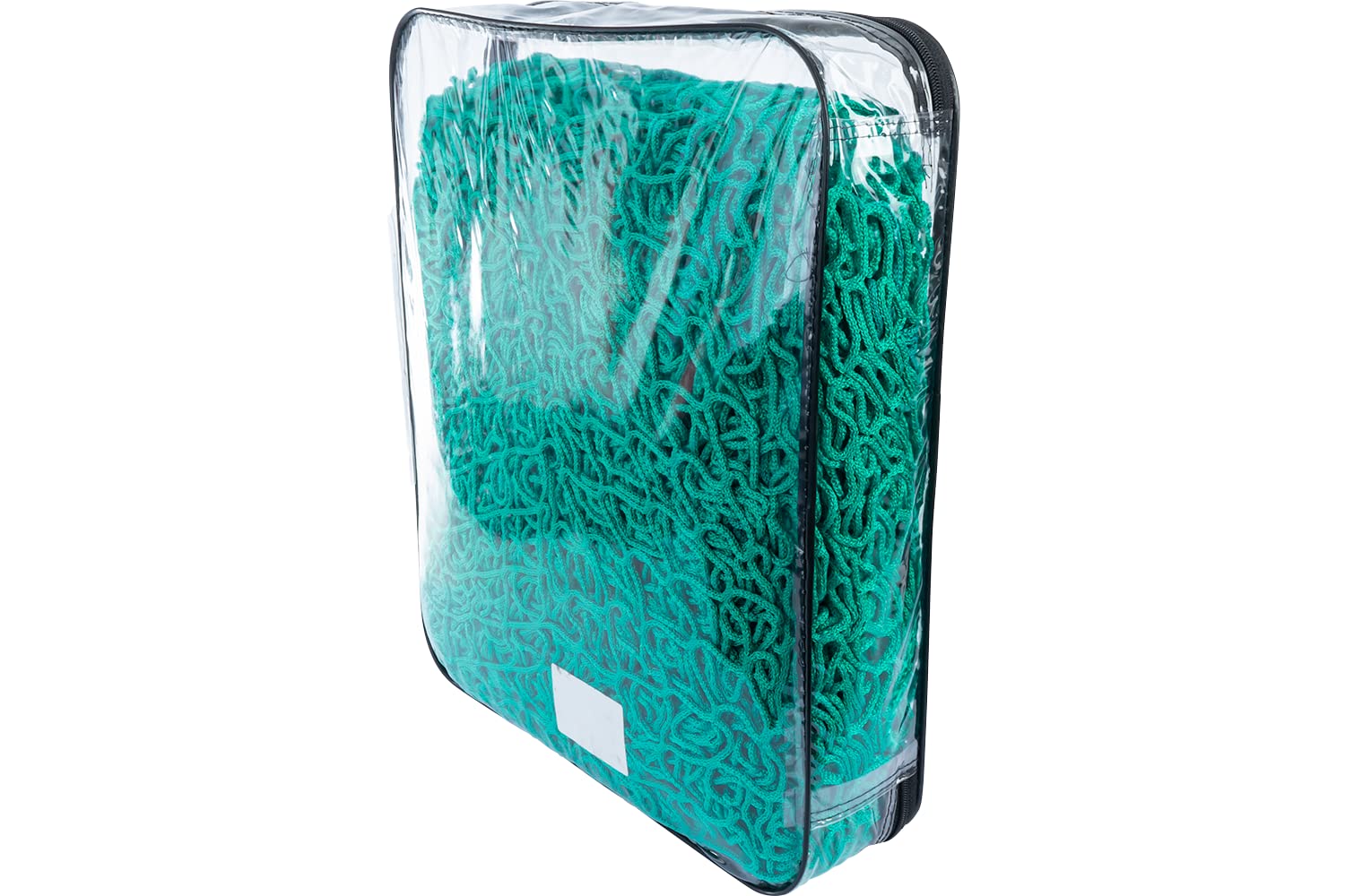 KNOTT Ladungssicherungsnetz 3000x4000 mm Anhängernetz grün für Pkw Anhänger und Pritschen zur Ladungssicherung knotenloses Schutznetz mit 6mm elastischer Randkordel für Gartenabfälle Abdecknetz