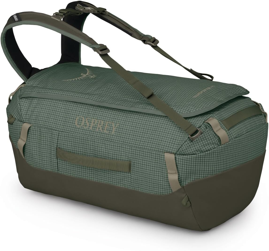 Osprey Transporter Lightweight Travel Duffel Bag - Extra Large Water Resistant Durable Gear Bag for Men and Women