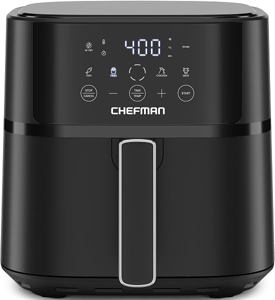 Chefman 6 QT Compact Air Fryer with Digital Controls