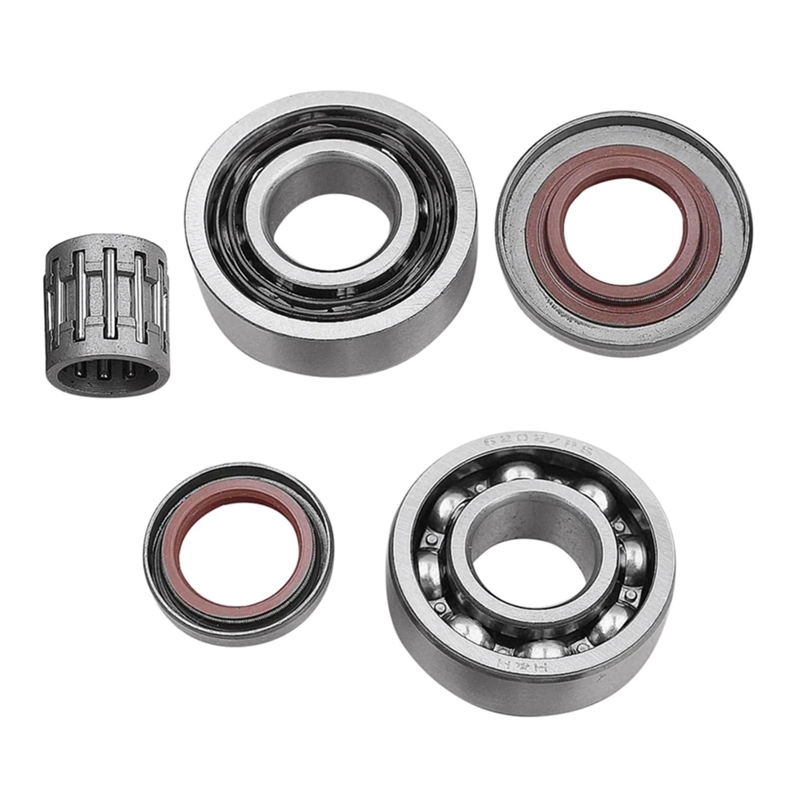 Kurbelwellen-Kurbelwellenlager-Öldichtungssatz passend for S-t-i-H-L MS341 MS361 MS 341 361 Kettensägen-Ersatzteile #1135 030 0400(Combo Kit)
