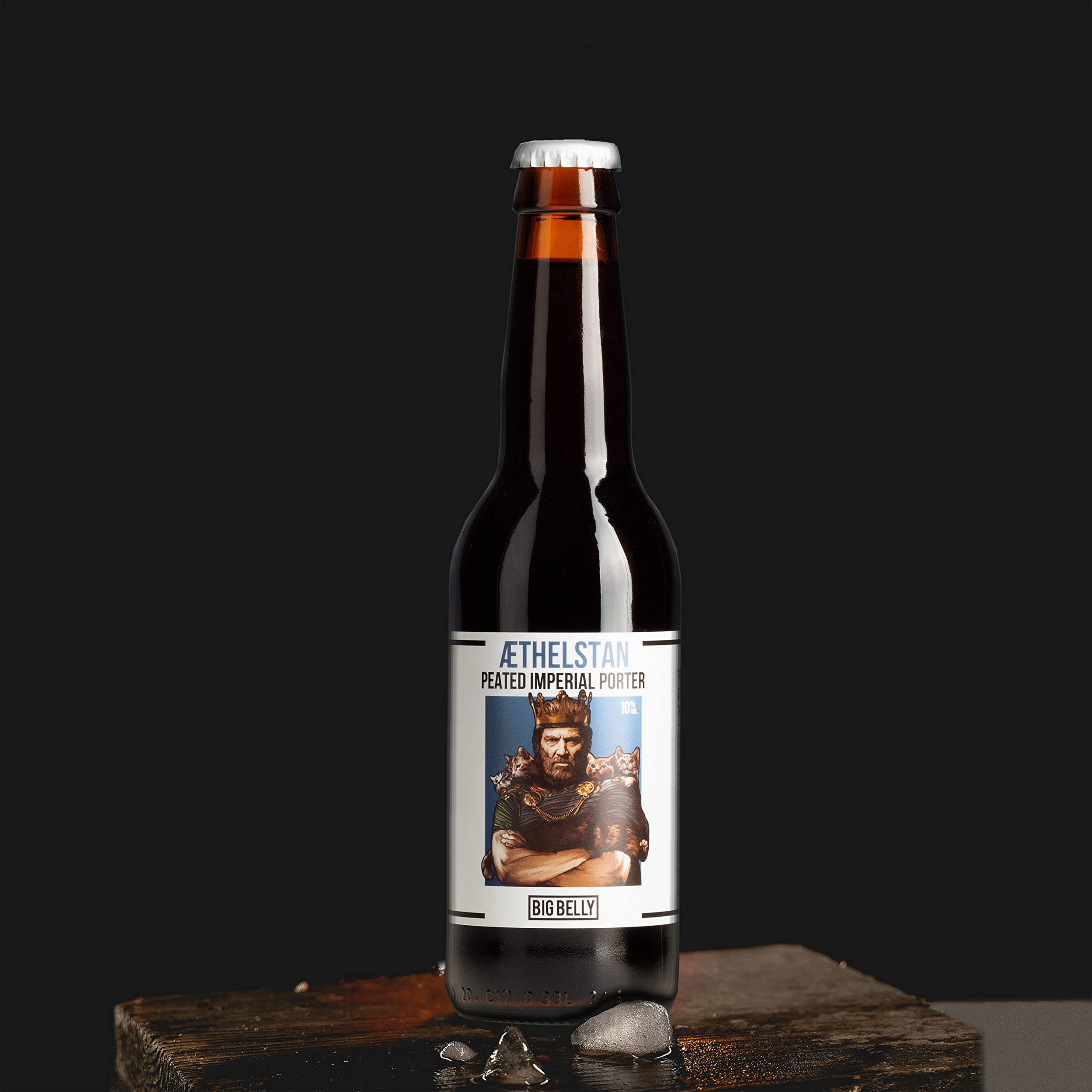 Big Belly `Aethelstan´Peated Imperial Porter 10% (24 x 0,33l) ** Sparpaket 22+2 GRATIS ** (inklusive 6,00 € Pfand)