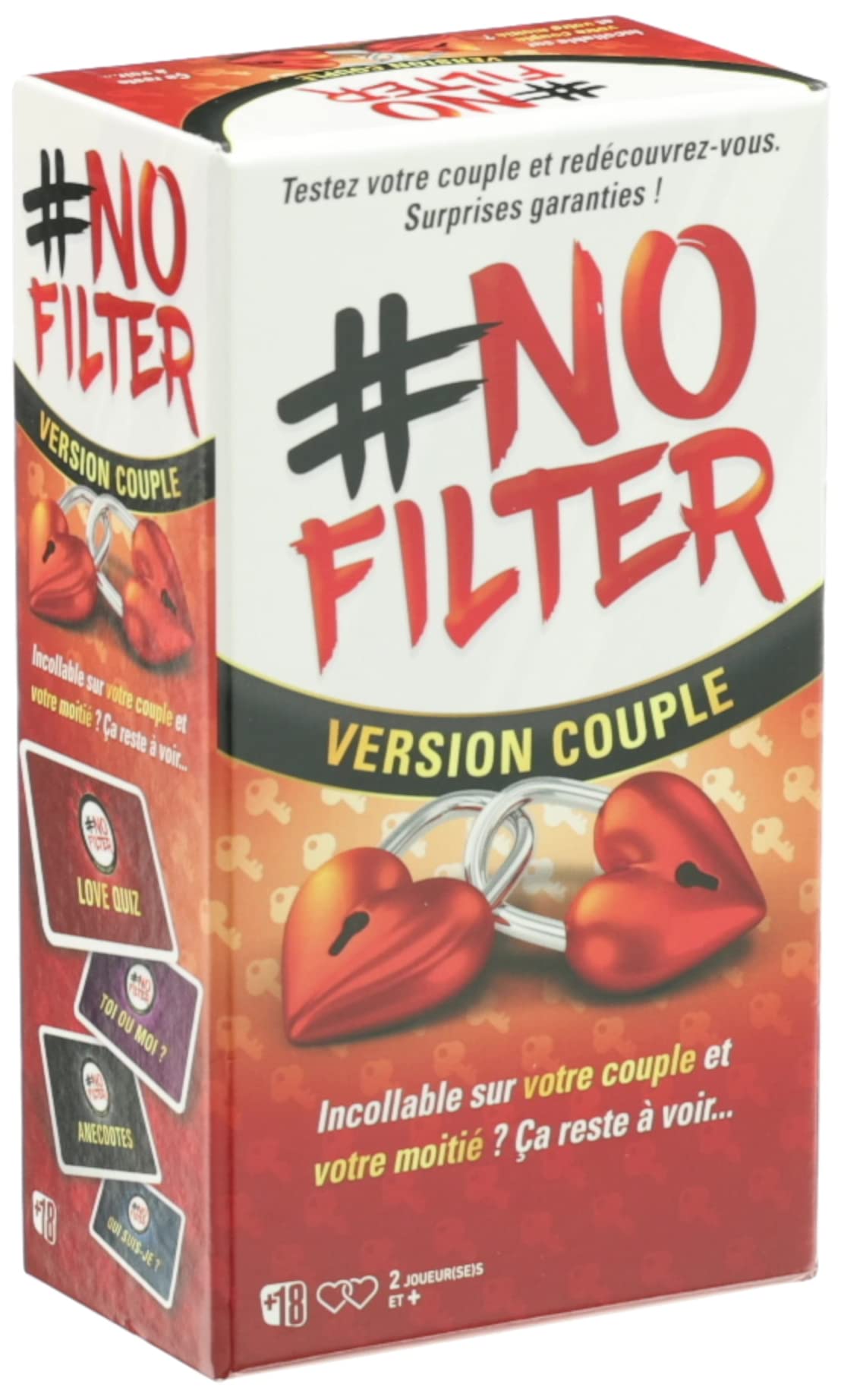 DuJardin #Nofilter Version Couple – Gioco Di Carte Per Coppie, 378 Domande Per Testare E Conoscere Meglio Il Partner
