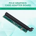 PCI E Graphic Card Adapter Tiny 5 PCIE16 Riser for ThinkCentre M920q M920x M910x M720q P330 Computer Components 01AJ940, Versatile PCB and Iron Material PCI E Graphic Card gallery image