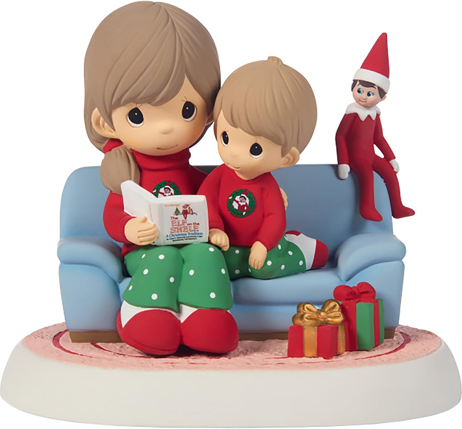 Precious Moments The Elf on The Shelf You Make Christmas Come to Life Boy Figurine – Resin Holiday Keepsake – 241044