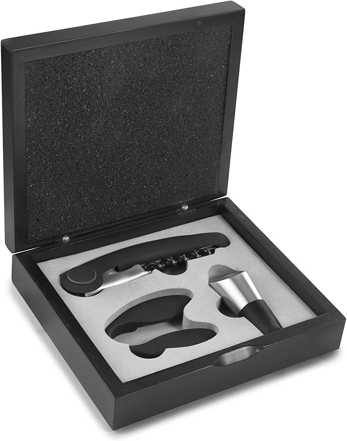 Ibili Corkscrew + Capsule Cutter + Decanter Set