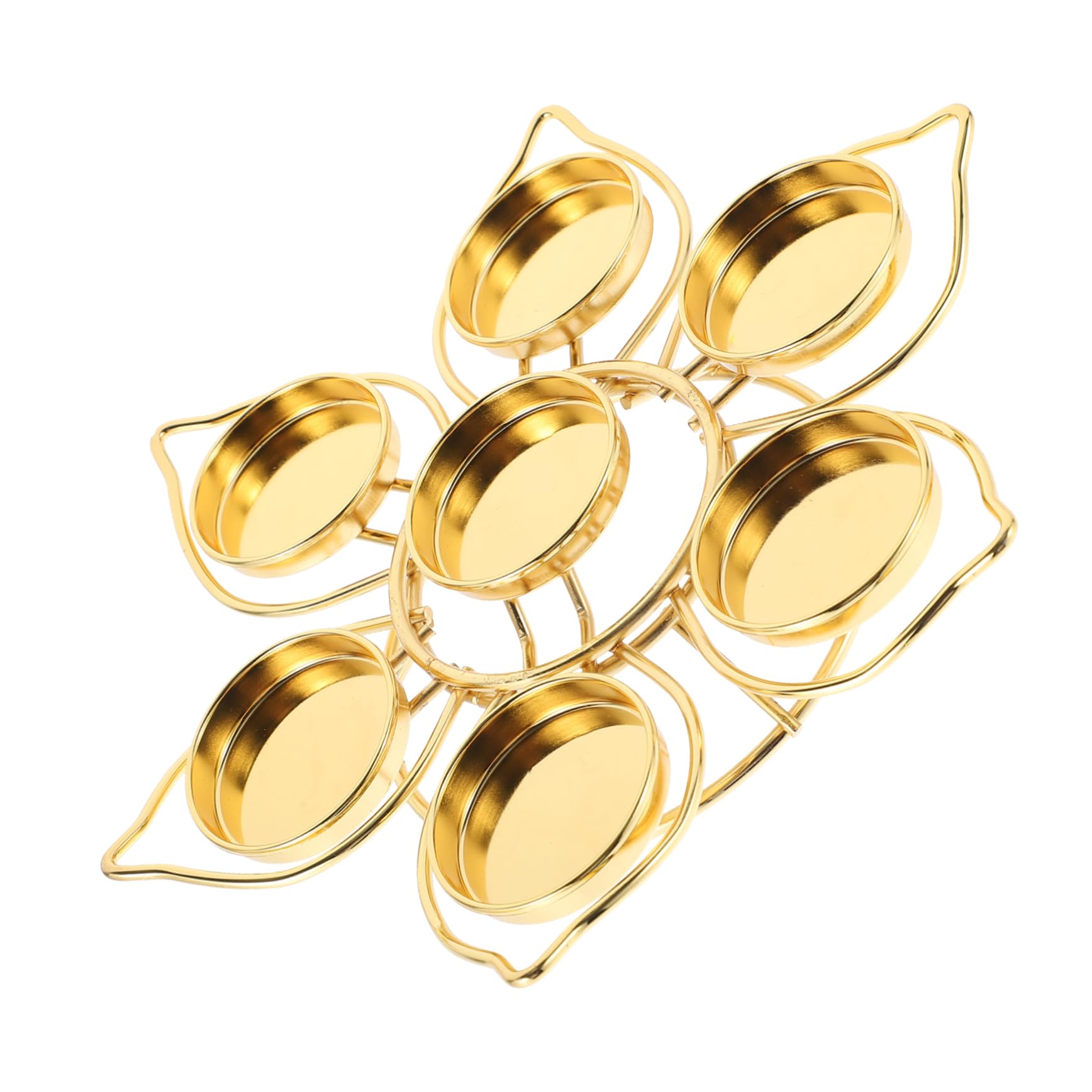 Butter Lamp Holder Lotus Lamp Holder Buddhist Candleholder Religious Candleholder Ritual Candle Cup Worship Candle Stand Alloy Candleholder Creative Candleholder Butter Lamp Base