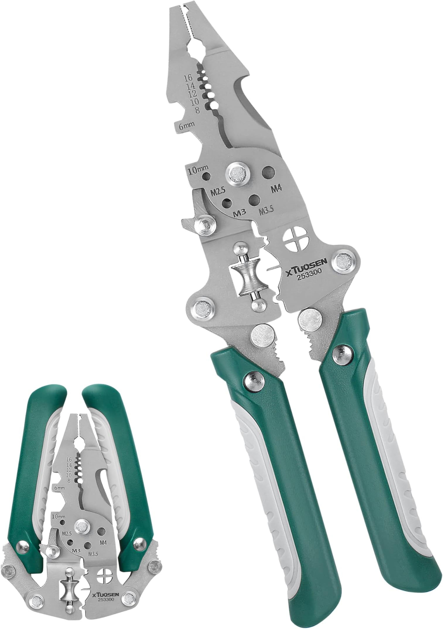 18 in 1 Foldable Wire Stripper,wire strippers foldable cable cutters, Cable Cutters with Plier