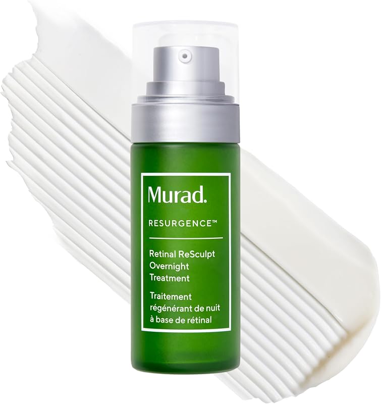 Murad Retinal ReSculpt Overnight Treatment - Encapsulated Retinal | Anti-aging face serum with Encapsulated Retinal delivers potent Vitamin A deeper into skin to visibly firm and lift