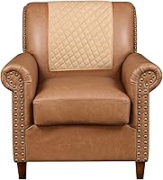 Vista 24 de D DOLLY LAMB Funda de cuero para reposacabezas de silla reclinable, sofá, sofá biplaza, protector de muebles, funda para asiento de teatro, funda