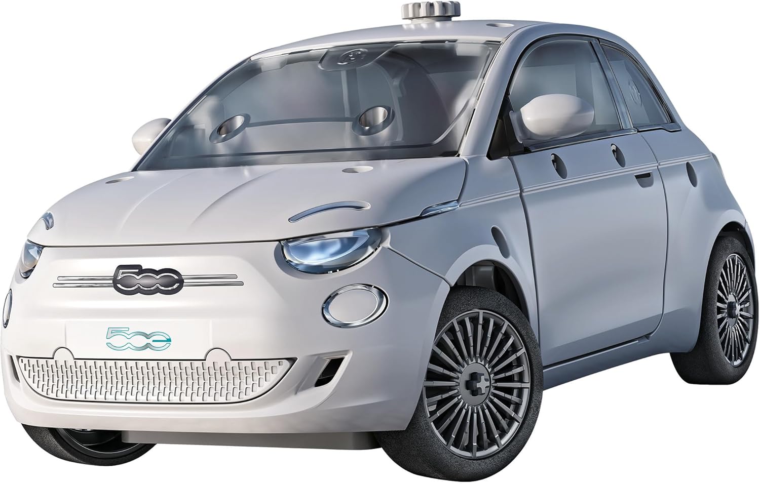 Clementoni - Fiat 500 Electric, 52751, Multicolor