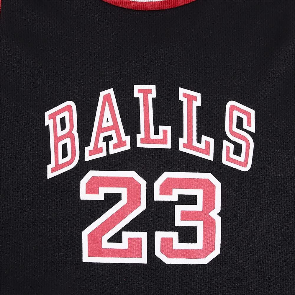 Toddler Kid Basketball Jersey Outfit Baby Boy Girl Letters Tank Top + Track Shorts Sets Boy Summer Clothes - Image 4